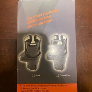 Black Car Water Cup Holder